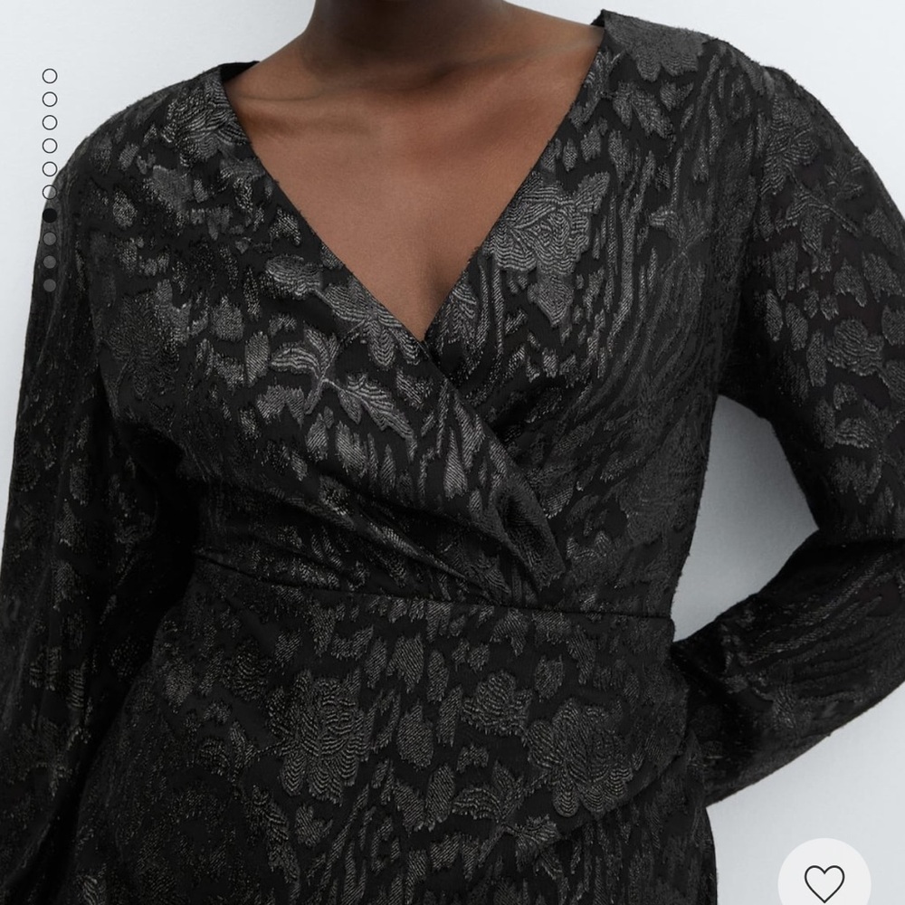 Mango mini black dress. Size:large - Picture 8 of 11
